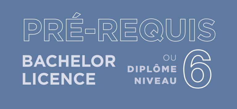 3 Pré requis master